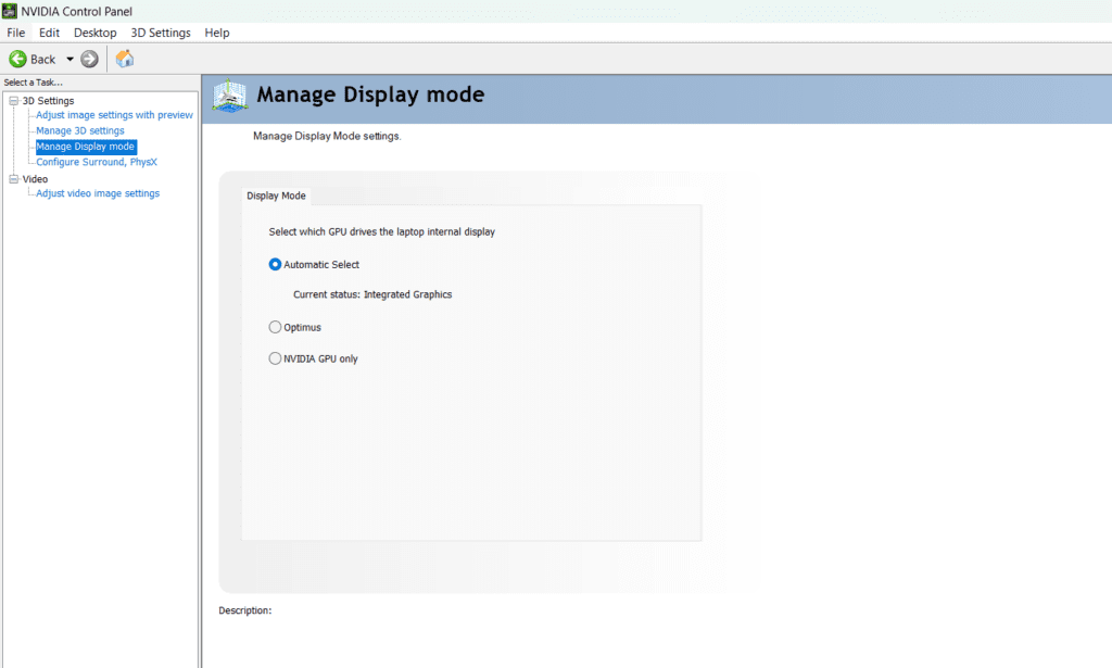 Turning ON Nvidia GPU to see Gsync Option in Lenovo LOQ