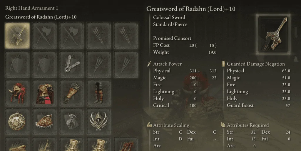 Lord Variation - Consort Radahn Build