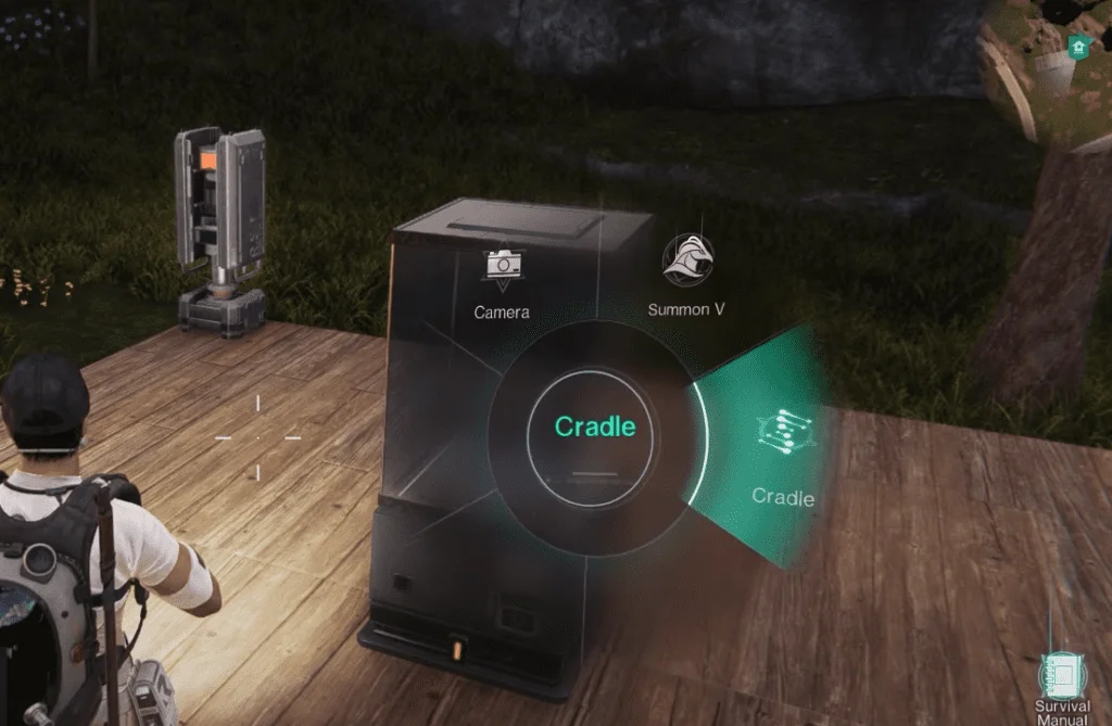 Accessing Cradle in Once Human