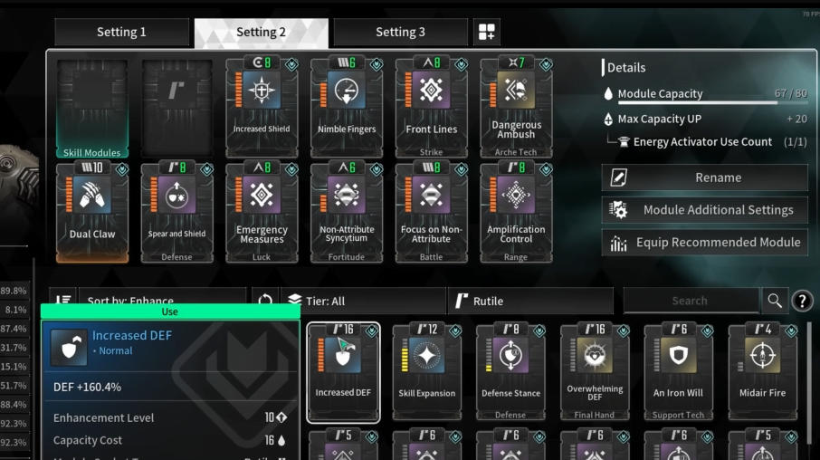 Picking Modules in The First Descendant