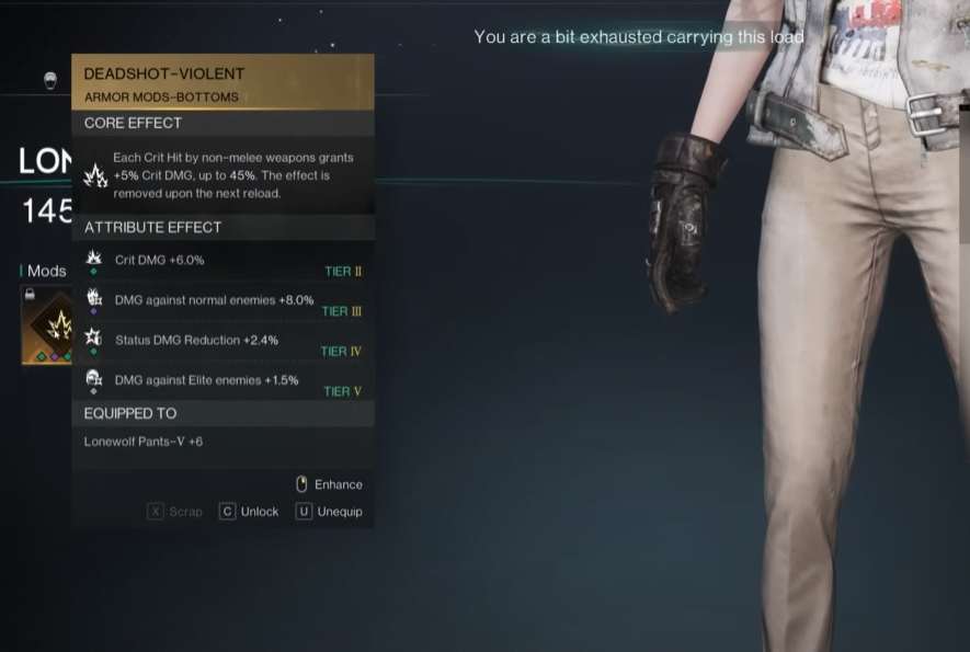 Best Lonewolf Pants Mods