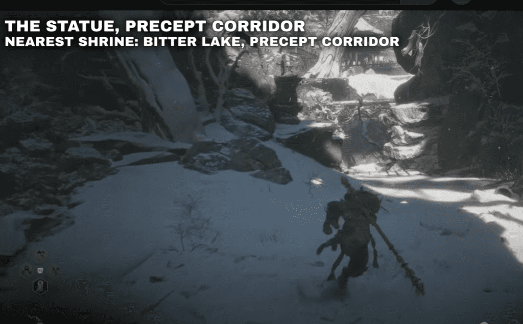 The Statue, Precept Corridor - Bitter Lake, Precept Corridor Shrine