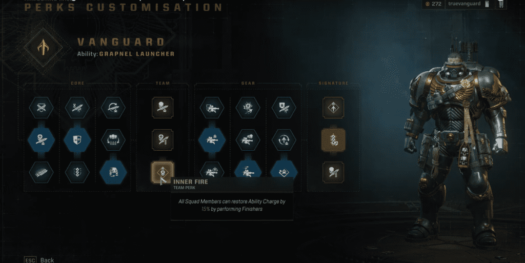 Warhammer 40k Space Marine 2 Best Vanguard Build Max Level Ruthless 