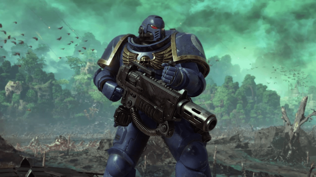 Best Weapons for Vanguard Build in Space Marine 2