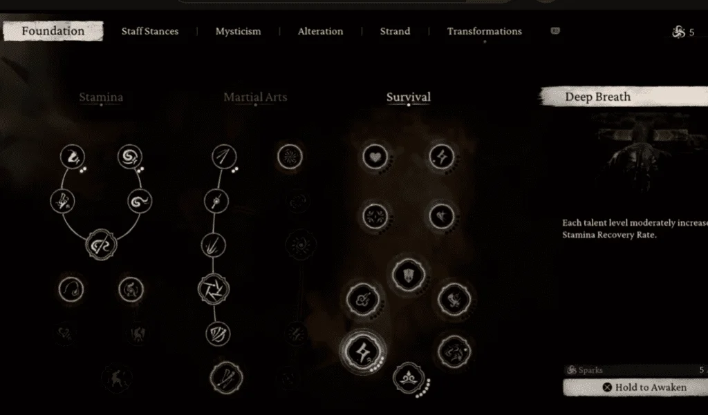 Foundation Skills for Best DMG Range Build in Wukong