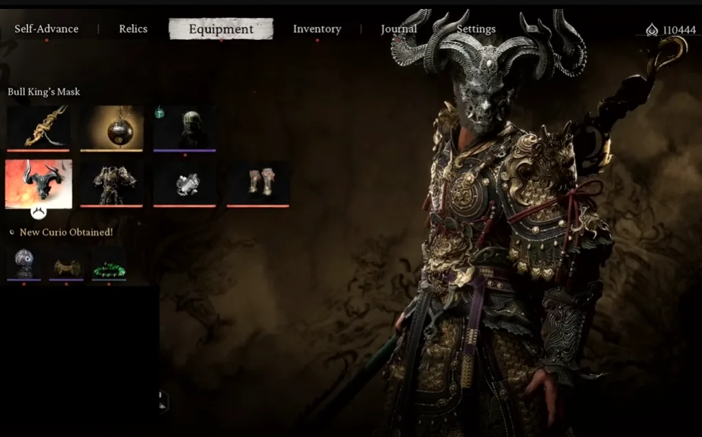 Early to Mid-Game: Bull King Armor Set