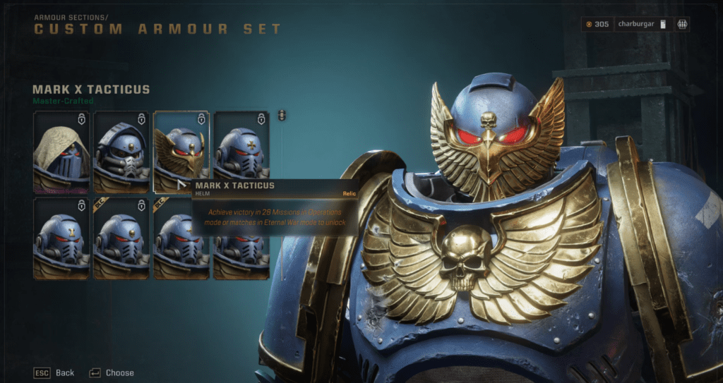 Armor Customization Unlocks in Space Marine 2