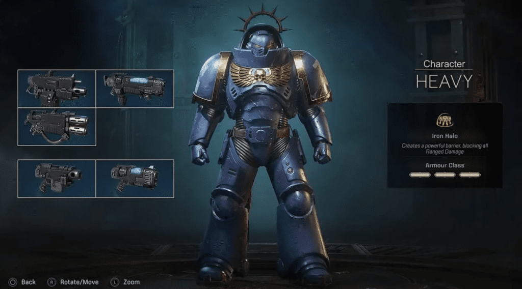 Heavy Class in Space Marine 2