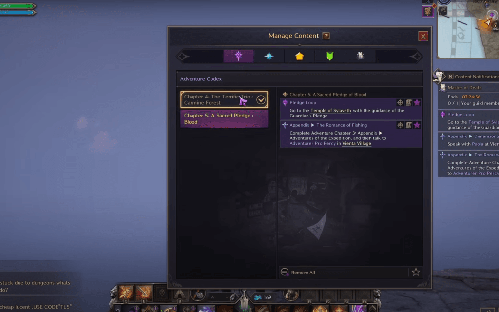 Throne and Liberty Main Quests and Contracts - Best Ways to Level Up Quickly and Get Xp