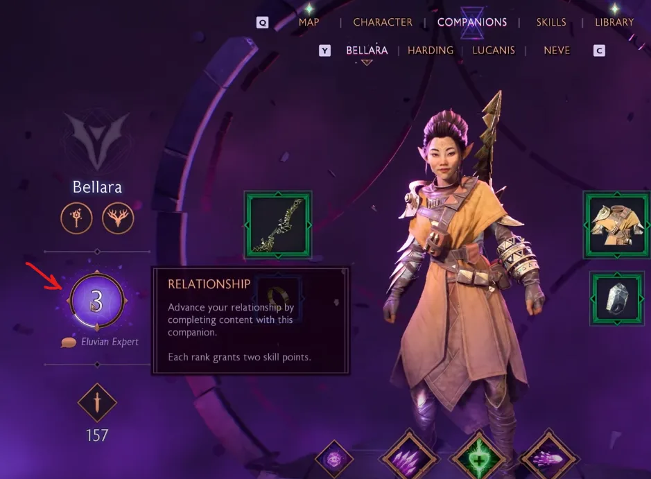 Prioritize Companion Side Quests for Reputation