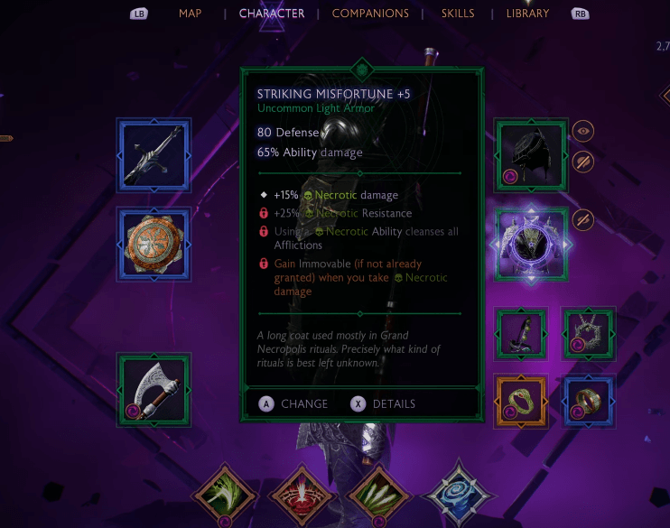 Best Gear for Deathknight Build