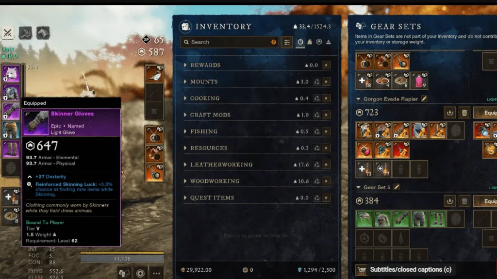 Essential Gear and Items for Dark Hide Farm in New World Aeternum
