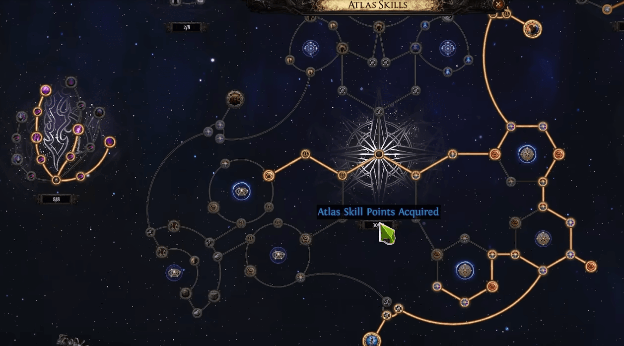 How to Unlock and Get All Atlas Skill Points in Path of Exile 2 ...