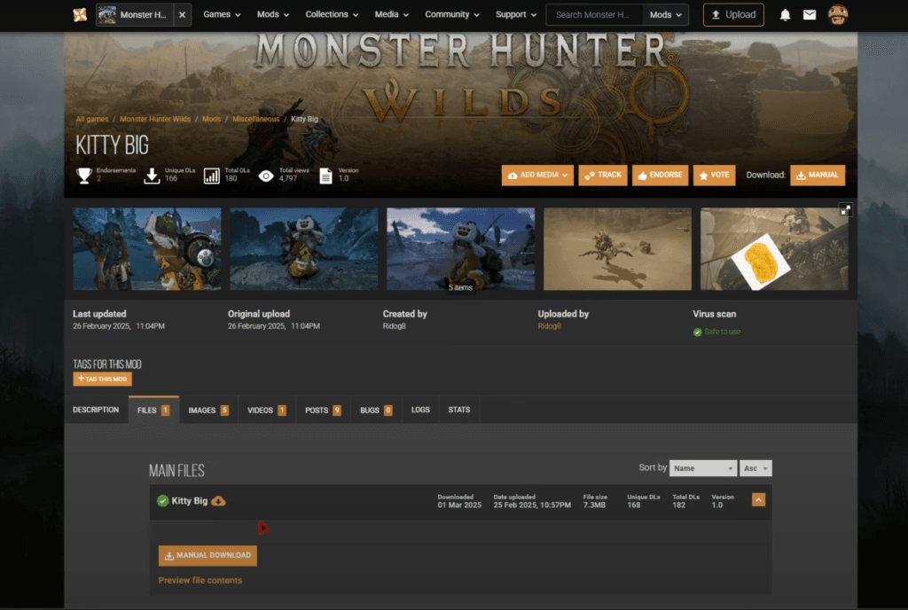 Install Your First Monster Hunter Wilds Mod