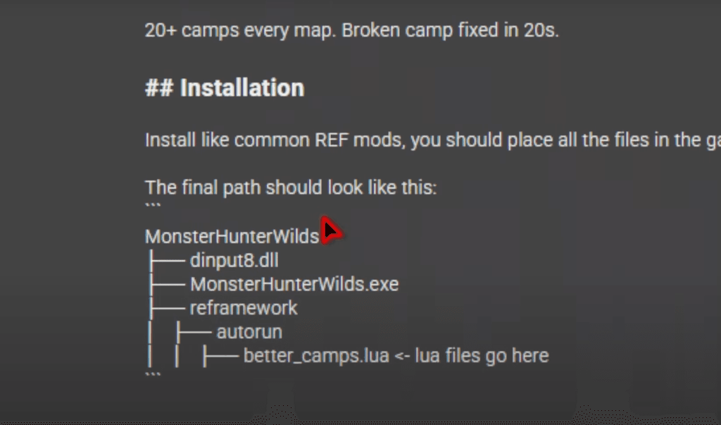 Manual Mod Installation (For Mods Without Fluffy Support) in Monster Hunter Wilds
