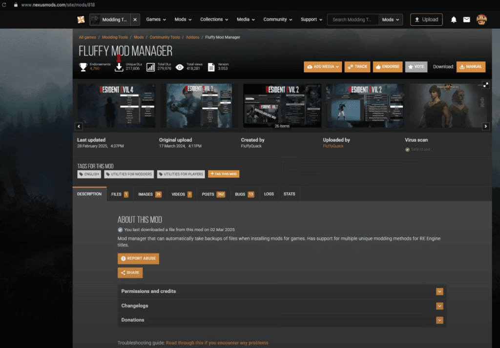 Get Nexus Mods Fluffy Mod Manager for Monster Hunter Wilds