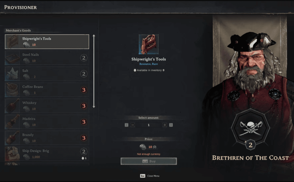 Windrose Faction: Brethren of the Coast