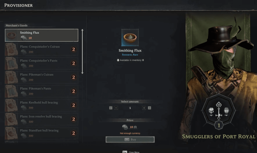 Windrose Faction: Smugglers of Port Royal