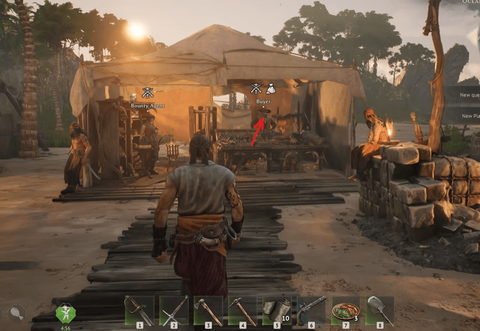 Buyers and Merchants in Windrose