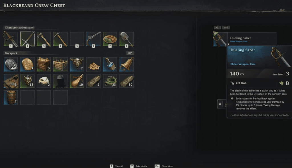 Blue Gear - Best Gear for Upgrading in Windrose